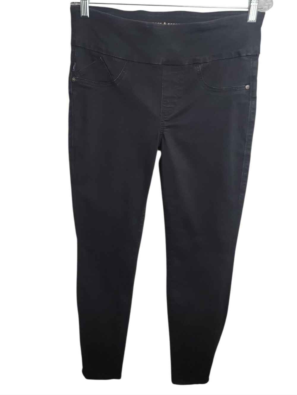 Rock & Republic denim Rx fever black slimming skinny jeans wonen's size 12